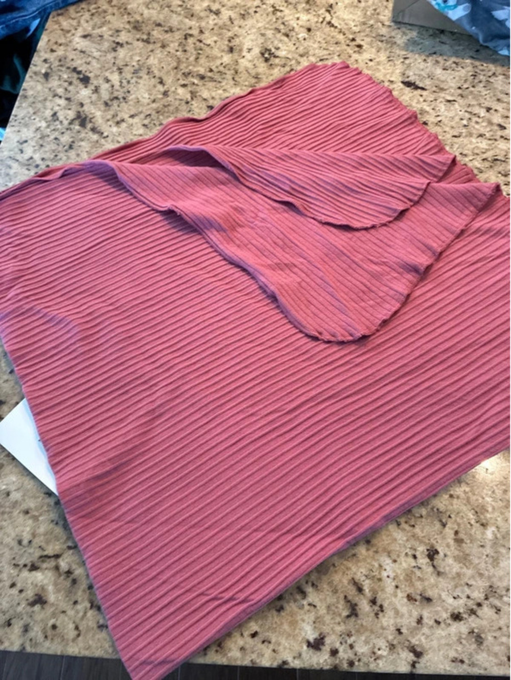 Kate Quinn Pink Organic Cotton Ribbed Maternity/Nursing Tank Top Size 0/5